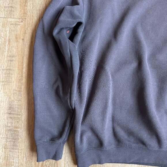 Vintage Navy Carhartt Hoodie Y2K - size Large - Picture 10 of 11